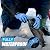 HANDLANDY 2 Pairs Waterproof Work Gloves for Cold Weather, Insulated Winter Freezer Work Gloves with Grip for Men Women (Blue, Large)