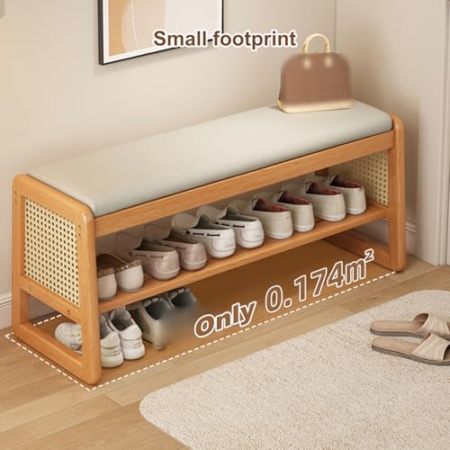 Banc à chaussures avec sièges : rangez enfin votre entrée encombrée