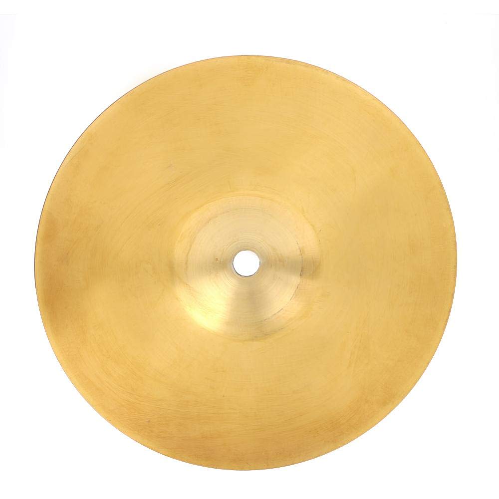 Latón Tambor Platillo, 8inch Splash Cymbal Profesional, Instrumento Musical para Batería Amateur, Home Studio, Escenario, Conciertos, Rehearsals