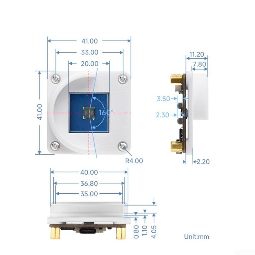 Abstandssensor 60GHz für Präsenzerkennung Mensch(With Casing)