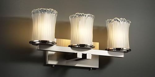 Group GLA-8773-16-WTFR-DBRZ Veneto Luce Collection Dakota 3-Light Straight Bath bar