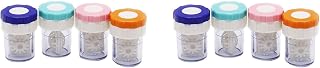 8 Pieces Cleaning Lens Case for Annual Contact Lens Cleaner