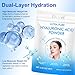 2 Pack 2-in-1 Hyaluronic Acid Powder – High Molecular Weight for Moisture + Low Molecular Weight for Hydration, Cosmetic-Grade DIY Skincare Ingredient for Serums, Masks & Lotions, 7.6oz