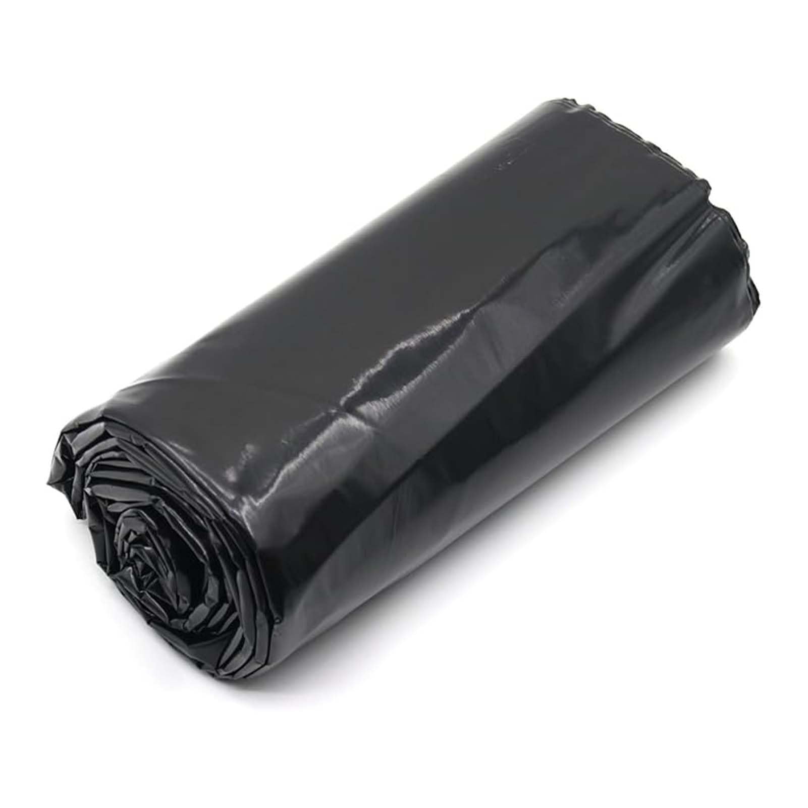 Whnoorher 4x4m 4x5m Black Heavy Duty HDPE Pond Liner for Fish Ponds Reinforced Impermeable Membrane Flexible Foldable Pond Lining for Lotus Ponds/Construction Site(5x10m(16.4x32.8ft))