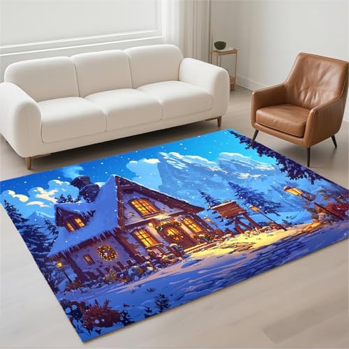 Tapis salon 60x90cm antidérapant pour éviter les glissades - 2