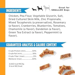 Pet botanics 12 oz Pouch coaching rewards jerky bites hen recipe with 225 treats per bag the selection of high trainers   cucciolini doodles