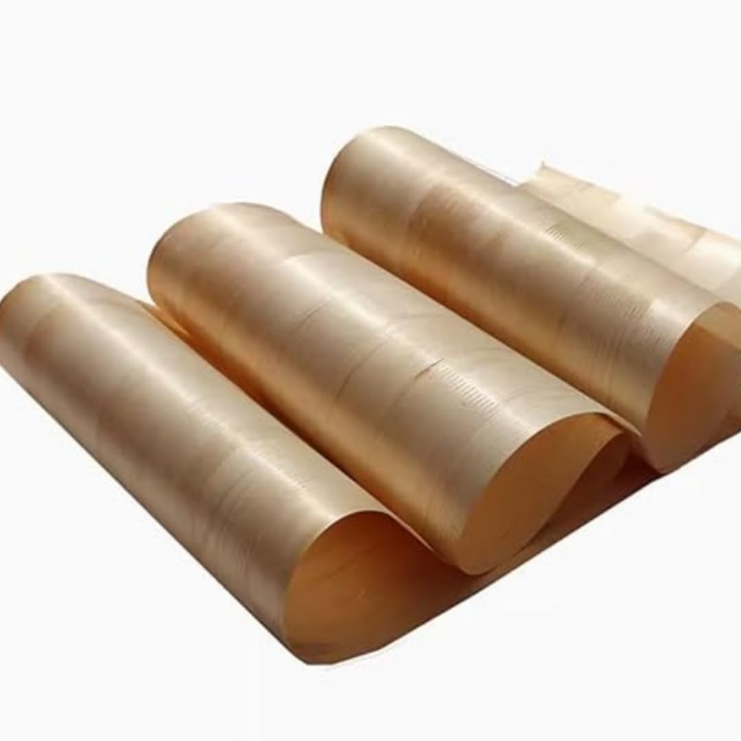 Impiallacciatura Naturale 0.2mm Impiallacciatura Legno Pino Naturale Nuova Zelanda - 2.5x0.23m, Spessore 0.2mm, Per Mobili Fai Da Te Impiallacciatura Per Mobili