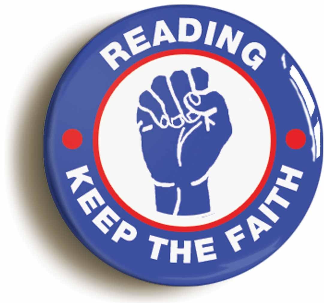 Reading Keep The Faith Northern Soul Fridge Magnet (Circular 2inch / 50mm Diameter)