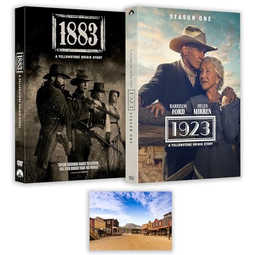 Yellowstone Origin DVD Collection: 1883 & 1923 + Including Bonus Art Card