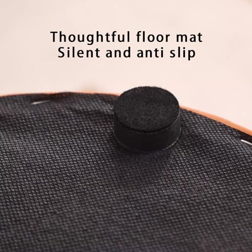 Tabouret rond imperméable et empilable pour résoudre le manque de sièges dans le salon