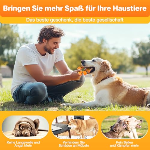 RUXAN Kauspielzeug Hund - Kauknochen für Welpen und Zahnpflege, Spielzeug für Zahnende Welpen kauspielzeug Welpe Welpenspielzeug