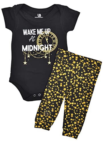 Image of Baby Boys Girls 2pc Outfit Set Short Sleeve Bodysuit with Pants