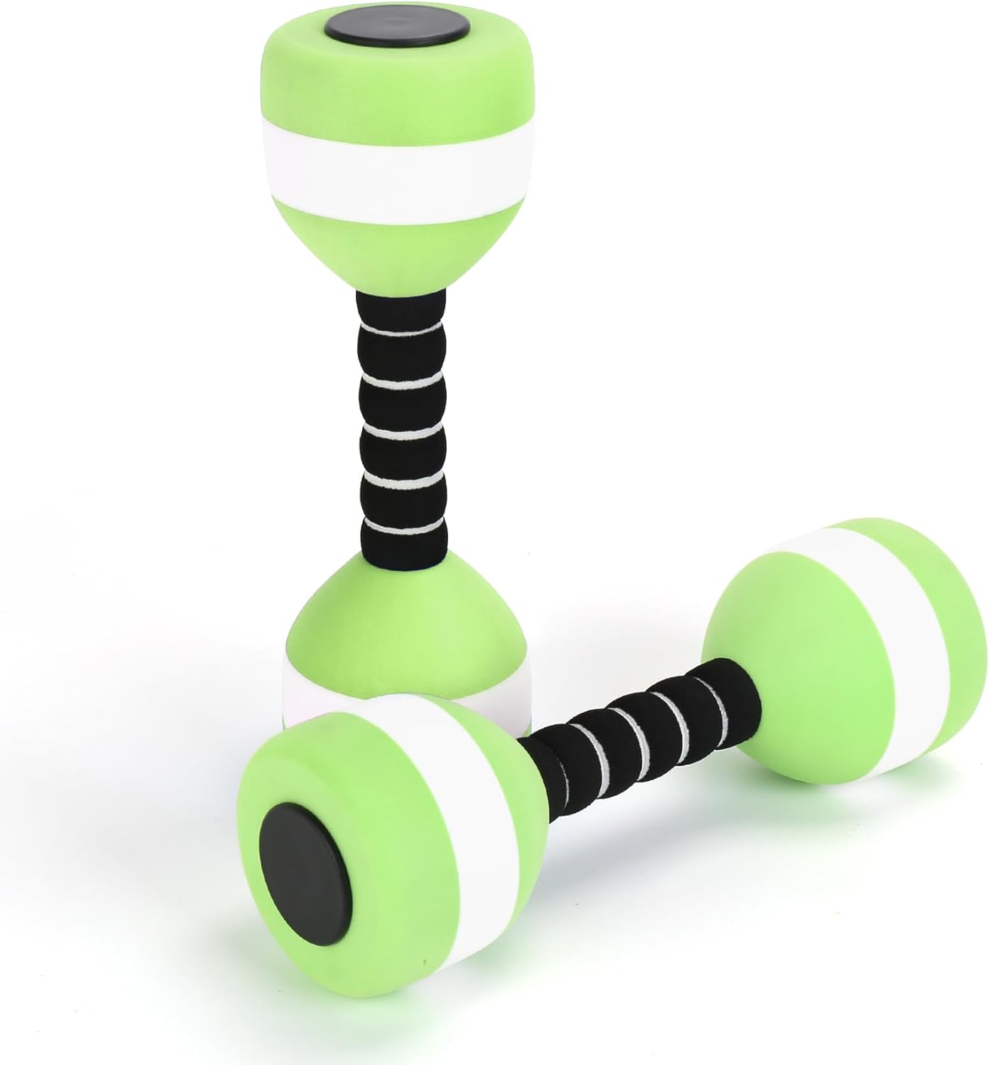 Aquatic Dumbbells, 2PCS EVA Foam Water Weights, Aquatic Exercise Dumbbells for Adults Youth Women Water Workouts Tools