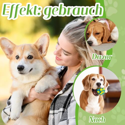 Probiotika Hund, Probiotika Katze, Darmflora Aufbauen Hund und Katzen, 80 Tabletten, Vitamin A, Vitamin B1, Vitamin B2, Fördert Die Verdauungsgesundheit und Beugt Fettleibigkeit Vor, Katzen und Hunde