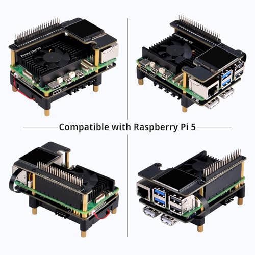 Image of GeeekPi 1.3inch 240X240 LCD TFT Display Module for UPS Gen 6 Power Supply Uninterruptible UPS HAT