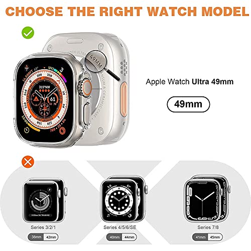 Cadre Apple Watch Ultra 49 mm de protection épuré en polycarbonate rigide - 3