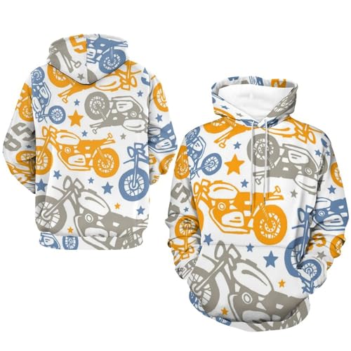 Sweats à capuche manche longue UMENG hoodie moto contre le vent pour motard - 7