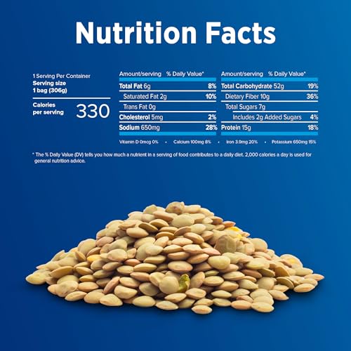 Birds Eye California Style Power Blend, Convenient Frozen Sides with Brown Rice and Frozen Vegetables, 10.8 OZ Bag