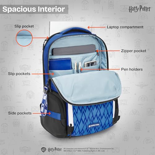 Image of Nasher Miles Harry Potter Backpack | Laptop Backpack | Ideal for Office, College, School & Travel | Men, Women, Boys, Girls