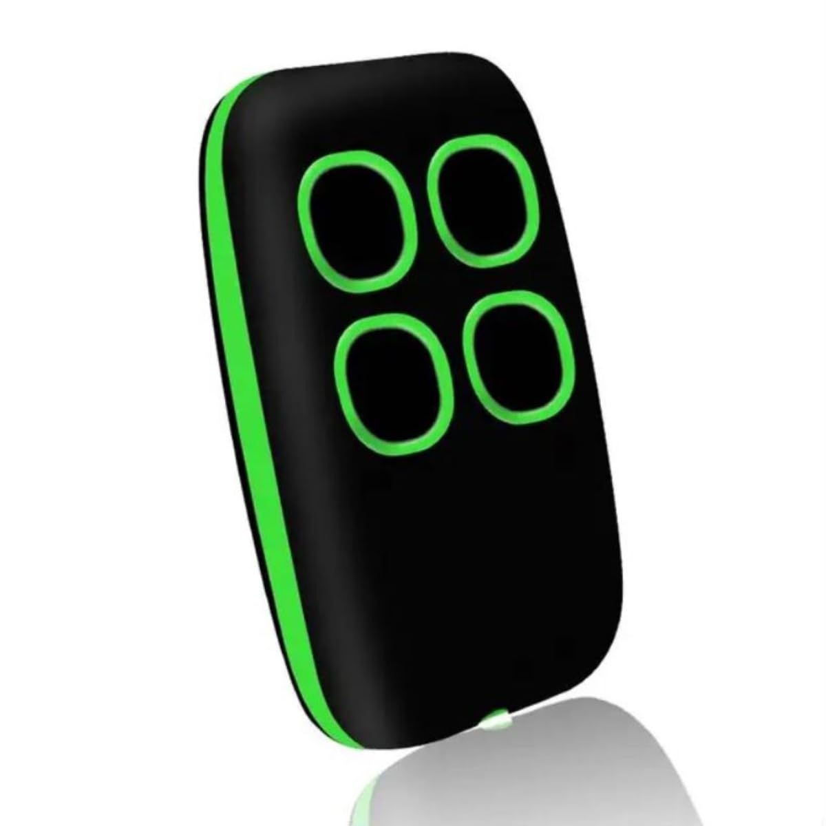 Telecomando Cancello Universali 4 in 1, Telecomando Rolling Code universale multifrequenza da 280 a 868mhz. Radiocomando Cancello programmabile Versione aggiornata con Lista compatibilità (Verde)