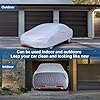 Autoabdeckung – strapazierfähig, wasserdicht, UV-beständig, Allwetterschutz mit kratzfester Schicht für Limousine, SUV, LKW (M) #4