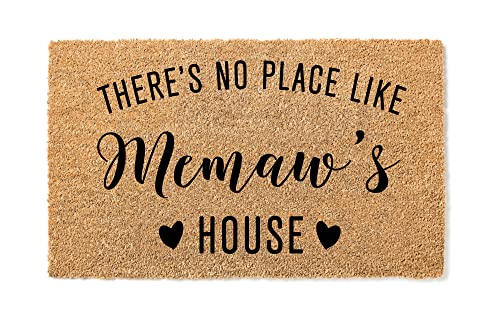 Customizable-Theres-No-Place-Like-Grandma-and-Grandpas-House-Doormat-Premium-Quality-Thick-100-Coconut-Coir-Durable-Front-Door-Mat-1449 Customizable Theres No Place Like Grandma and Grandpas House Doormat Premium Quality Thick 100 Coconut Coir Durable Front Door Mat 1449