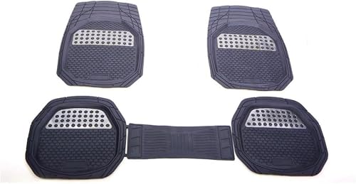 5 piece trimmable rubber car mat
