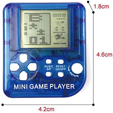 Miniatura 4 de Consola de juegos portátil mini consola de juegos nostálgico clásico rompecabezas de dibujos animados creativo regalo llavero (2)