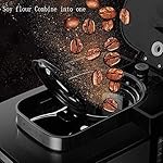 QJRGUY 10 Cups Programmable Drip Machine Pot, Glass Carafe and Silent Operation Touch Button, Coffee Machines with Stainless Steel Decoration, 1000W - Image 5