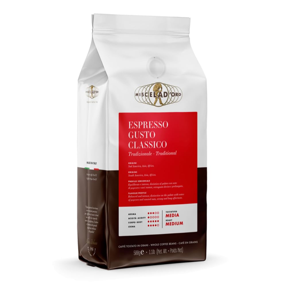 Miscela d'Oro Ekspresowe ziarna Gusto Classico - opakowanie 500g
