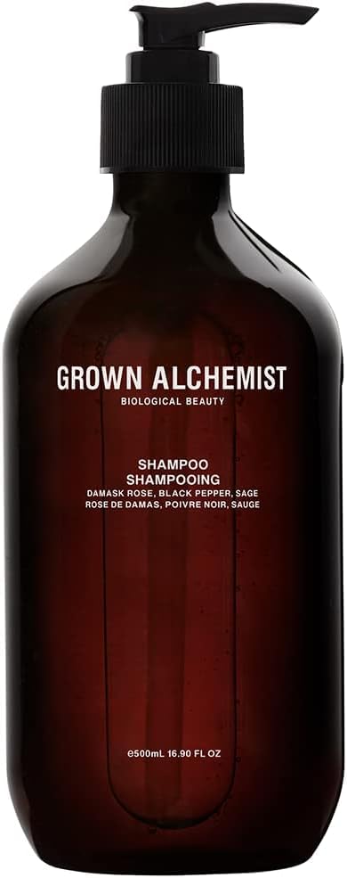 Grown Alchemist Damask Rose Black Pepper & Sage Shampoo,500ml