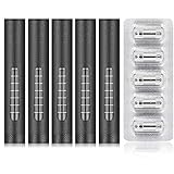 ARASHI プルームテック互換 アトマイザー×5本セット 交換用コイル×5個 カプセル装着可 液漏れ防止 吸い心地アップ 808ES/M1型