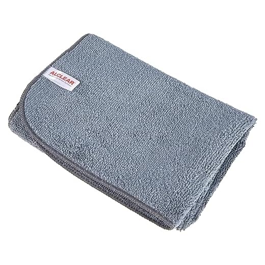 ALCLEAR A257343 Mikrofaser Auto Cockpittuch, Cockpitpflege, perfekte Innenreinigung, Autopflege und Politur