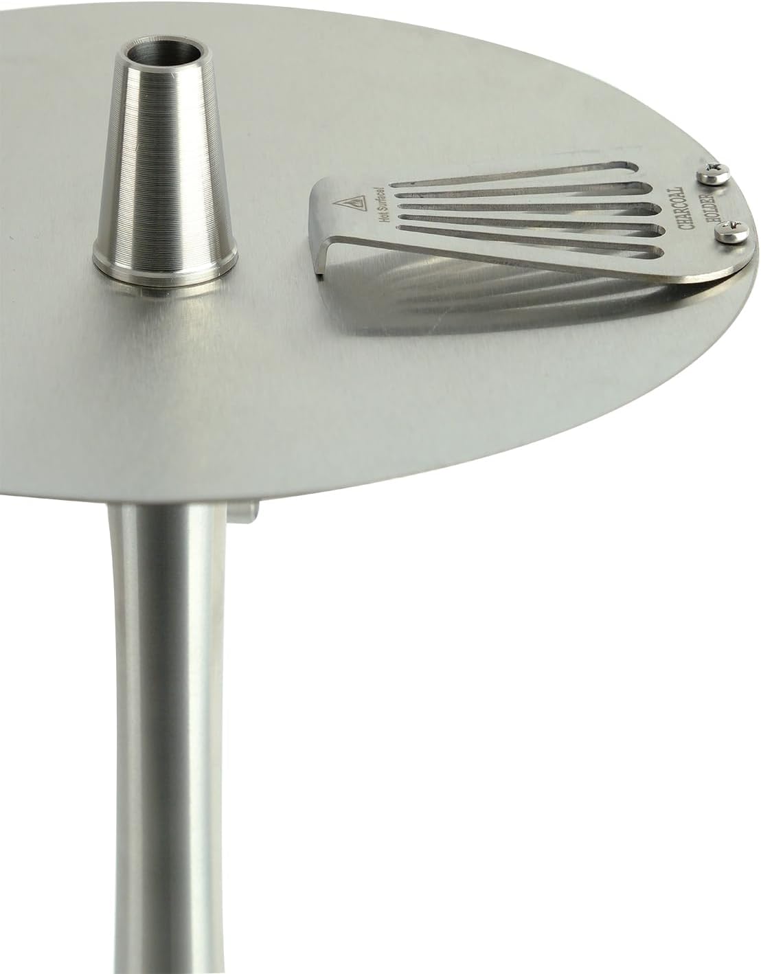 ODUMAN INFINITY HOOKAH/SHISHA - SILVER BODY - WHITE GLASS