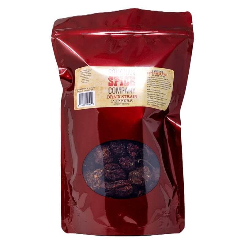 7 Pot Brain Strain Whole Peppers (16 OZ)