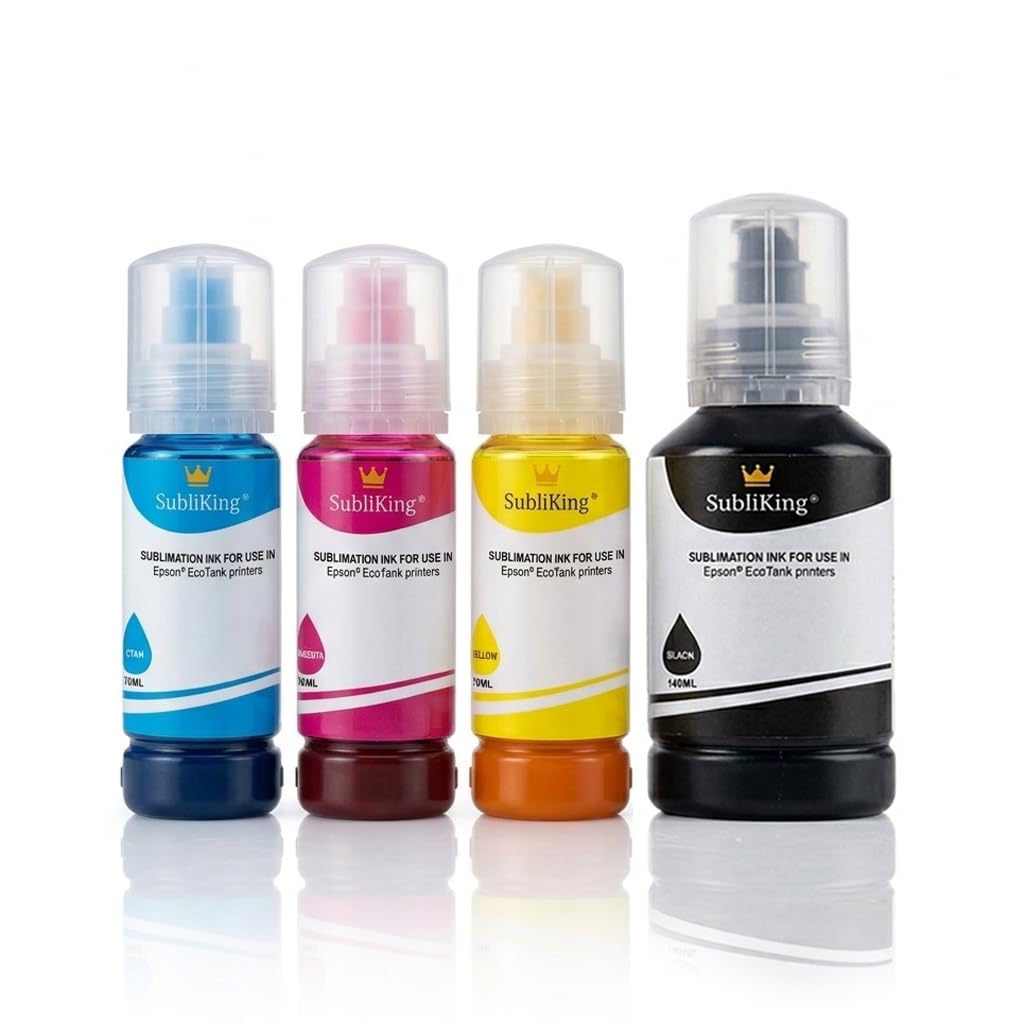 Tinta de Sublimación XL (350 ml) para Impresora EcoTank L310, L3110, ET-1810, ET-2810, ET-2750