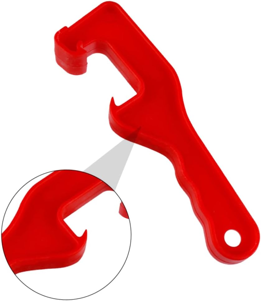 6pcs Paint Can Opener Wrench Tool Bucket Lid Opener Easy to Use for Garage Home