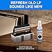 Record Cleaning Kit Kitosun Record Cleaner Fluid 30ml and Anti-Static Carbon Fiber Record Brush Set Perfect Solution to Keep Great Sounding for LP Vinyl Records