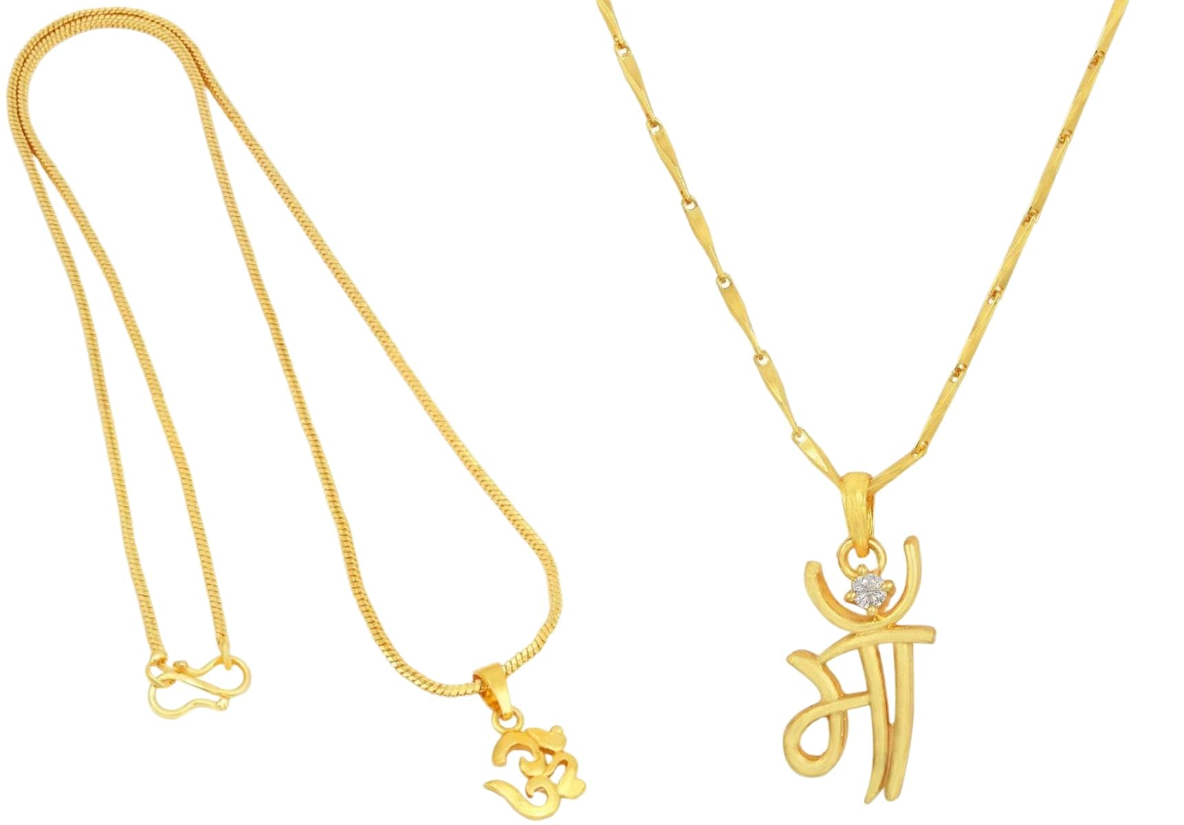 Unisex Chain Pendant Necklace for Regular Use-CP-103Pdnt_ & CP-76Pdnt_-image-41