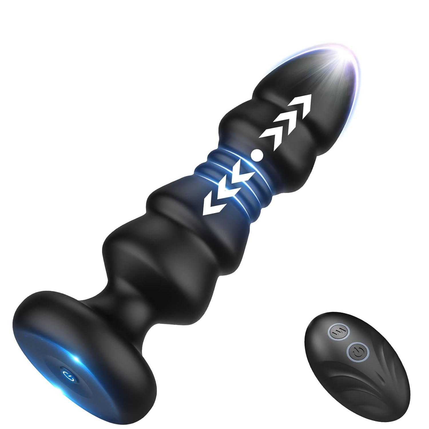 Thrusting Sex Toys Anal Plugs - Anal Toys Sex Toy Remote Control Vibrating Butt Plug G Spot Vibrator