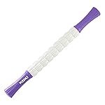 MZDXJ Muscle Roller Stick for Athletes - Deep Tissue Fascia Blaster & Roller Massager for Myofascial Pain Relief - Handheld Physical Therapy & Recovery Tool(Purple White-18 inch)