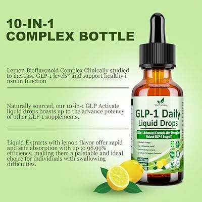 2 Pack Cutting Drink Mix Liquid Drops, 10-in-1 Formula with Berberine, Ceylon Cinnamon, Prebiotic Fiber & Green Tea Extract | Digestive & Gut Health for Women & Men | Vegan, Non-GMO