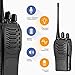 OWSOO Walkie Talkie Profesional Recargable PMR446 Walkis 1500mah CTCSS DCS 6KM Radiocomunicación...