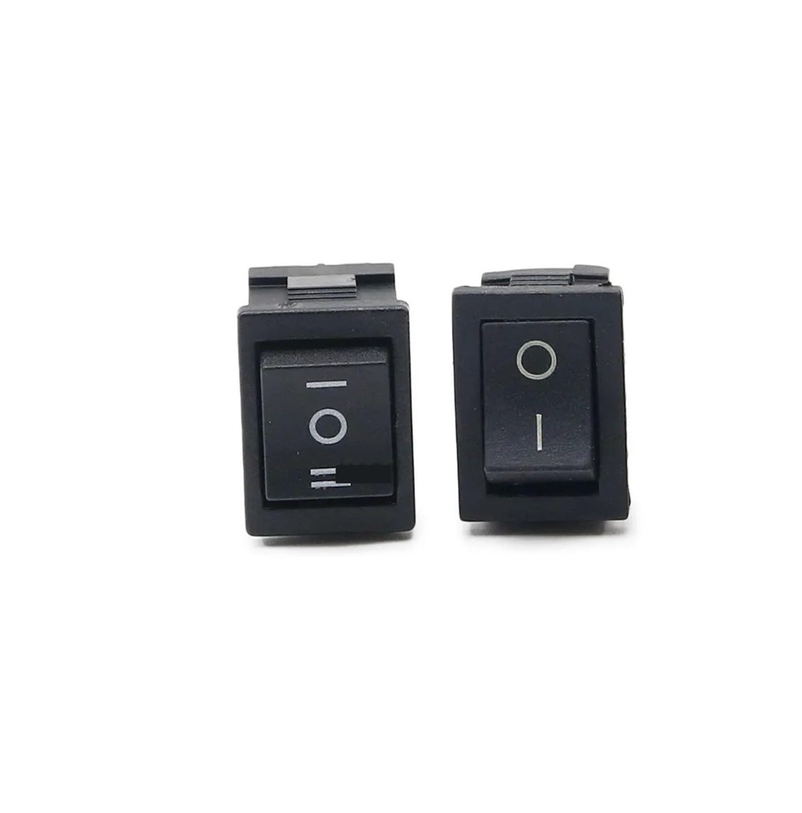 1PCS KCD1 Red/Black switch ON-OFF ON-OFF 2/3 Position 2 Pins /3Pins Rocker Switch AC 6A/250V10A/125V(Black On-Off 3 Pin)