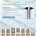 2 Pack Combi 360°Glass HEPA+Activated Carbon Filter For Dyson HP1 HP2 TP09 TP07 TP06 TP04 TP10 TP7A HP04 HP06 HP07 HP09 HP10 HP4A HP7A PH01 PH02 PH03 PH04 PH3A DP04 PC1 PC2 Air Purifier, #965432-01