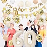 Zoom IMG-1 palloncini 60 anni compleanno beige Zoom IMG-1 palloncini 60 anni compleanno beige