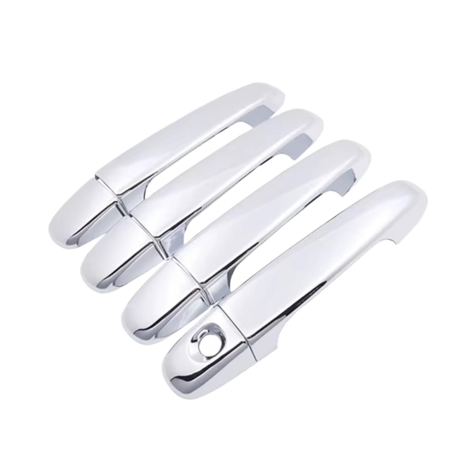 Zcxfdthf Handle 1 Keyhole Door Handle Covers Part Compatible With Toyota For Probox 2002-2019 Car Exterior Door Handle Cover Front Rear Protector Accessories Stickers Trim Set(Handle 1 Keyhole)