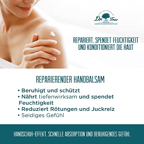 Handbalsam Reparieren Pflegt und Spendet Intensiv Feuchtigkeit. Empfindliche Haut Repariert und Schützt 99,5% Natürliche Inhaltsstoffe 200 ml – Bild 3