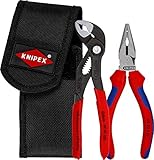 KNIPEX Mini-Zangenset in Werkzeuggürteltasche 2-teilig 00 20 72 V06