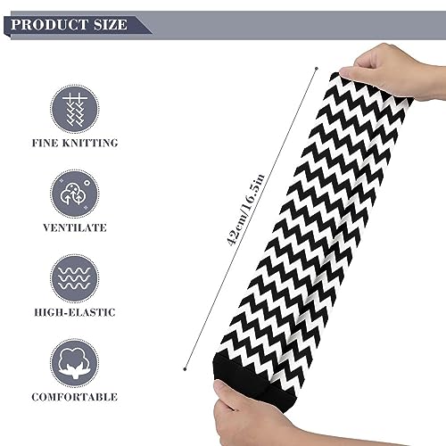 Black Lodge Twin Peaks Socks for Men Crew Mid-Calf Casual Long Socks Stocking Running Sports Travel 42cm4